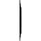 Ekena Millwork Giana Ceiling Medallion (Fits Canopies up to 7 7/8"), Hand-Painted Jet Black, 32 5/8"OD x 1 1/2"P CM32GIBLF - alternate 4